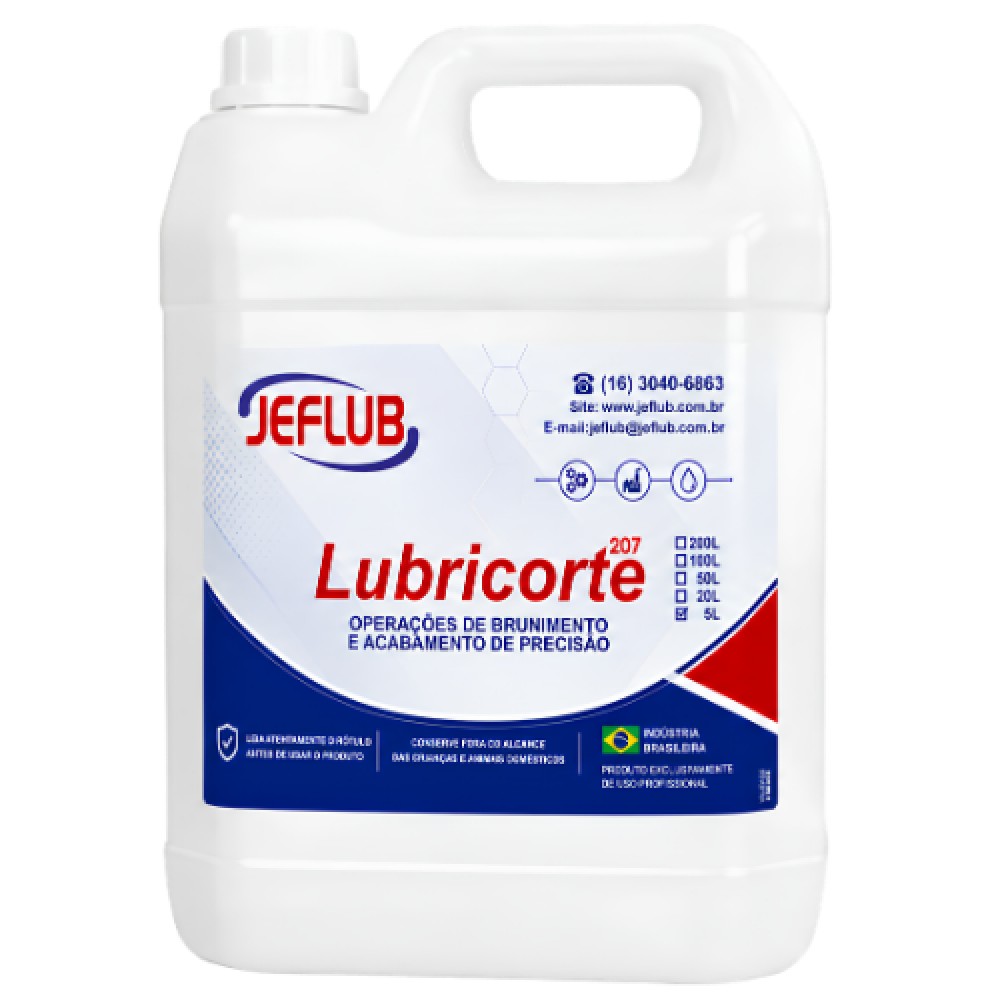 Embalagem do produto Lubricorte 207