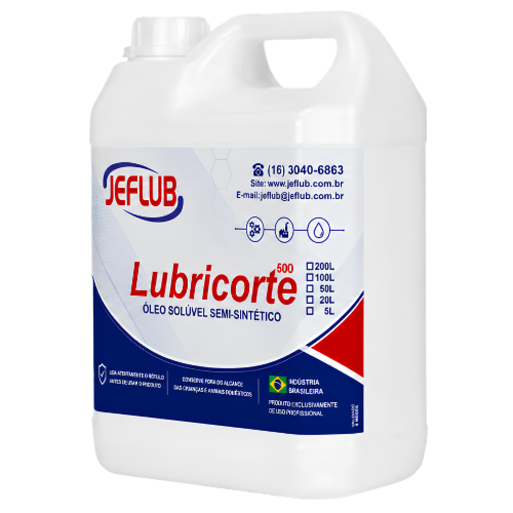 Embalagem do produto Lubricorte 500